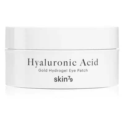 Skin79 24k Gold Hyaluronic Acid hydrogelová maska na oční okolí s kyselinou hyaluronovou 60 ks