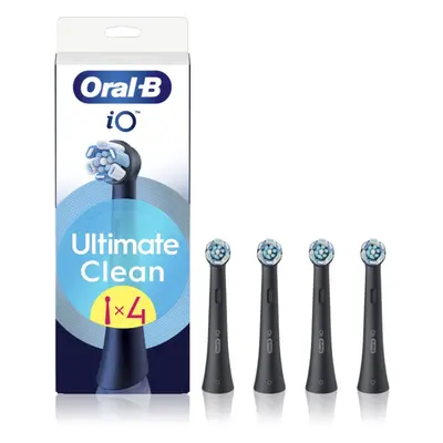 Oral B iO Ultimate Clean náhradní hlavice pro zubní kartáček Black 4 ks