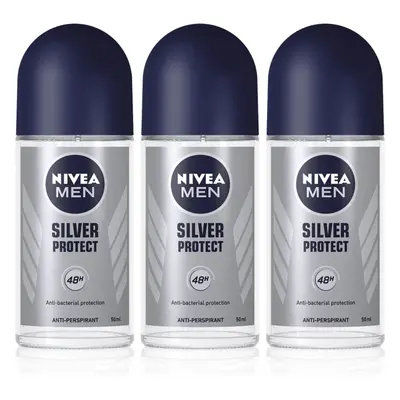 NIVEA MEN Silver Protect antiperspirant roll-on 48h