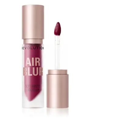 Makeup Revolution Air Blur Liquid Lipstick lehká tekutá matná rtěnka odstín Rosewood 3.5 ml