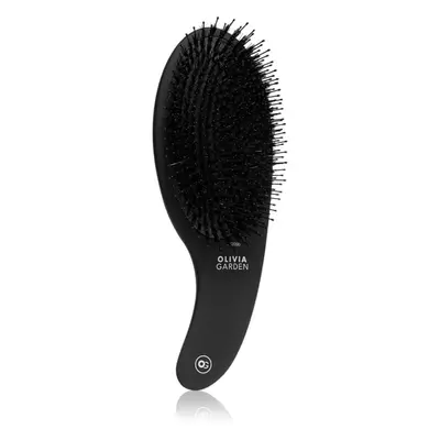 Olivia Garden Black Label CURVE Board&Nylon bristles kartáč na vlasy s kančími štětinami 1 ks