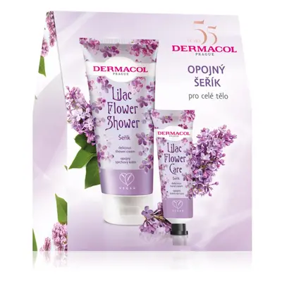 Dermacol Flower Care Lilac dárková sada pro jemnou a hladkou pokožku