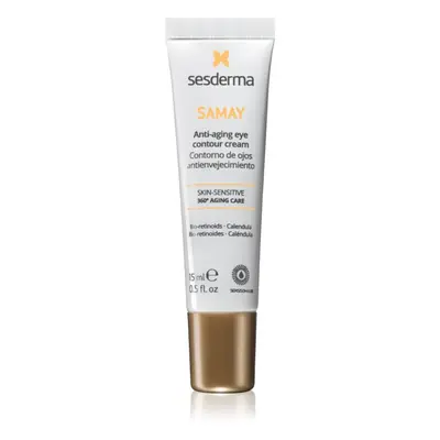 Sesderma Samay Anti-Aging Eye Contour Cream protivráskový oční krém redukující otoky a tmavé kru