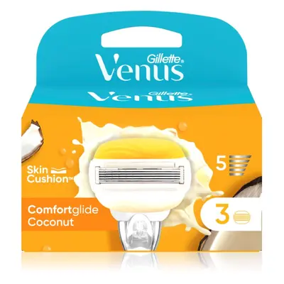 Gillette Venus ComfortGlide Olay Coconut náhradní břity 3 ks