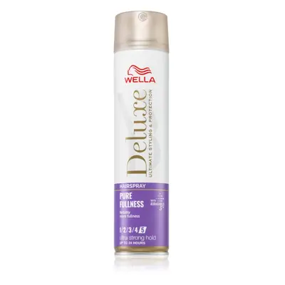 Wella Deluxe Pure Fullness lak na vlasy s extra silnou fixací pro objem 250 ml