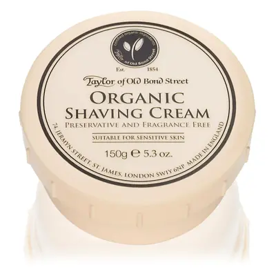 Taylor of Old Bond Street Organic krém na holení 150 g