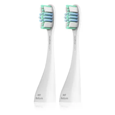 Niceboy ION Sonic PRO UV toothbrush náhradní hlavice medium White 2 ks