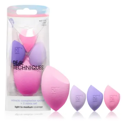 Real Techniques Miracle Complexion Sponge and Concealaer Minis Sunset sada pro líčení pleti 1 ks