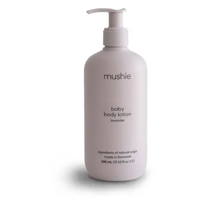 Mushie Organic Baby hydratační tělové mléko pro děti od narození Lavender 400 ml