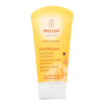 Weleda Baby and Child šampon a sprchový gel pro děti měsíček 20 ml