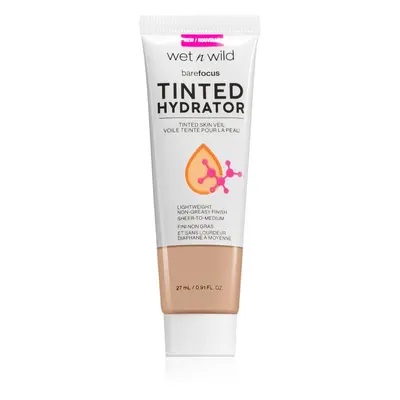 Wet n Wild Bare Focus Tinted Hydrator tónovaný fluid pro sjednocení pleti odstín Light 27 ml