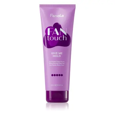 Fanola FAN touch extra silný gel na vlasy 250 ml