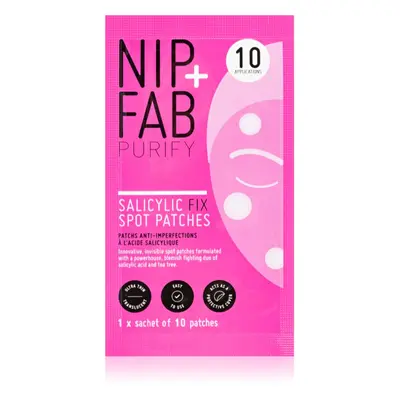 NIP+FAB Salicylic Fix neviditelné náplasti na akné 10 ks