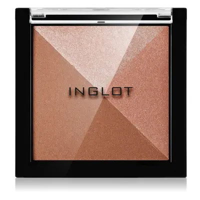 Inglot Multicolour System Highlighting & Bronzing Powder rozjasňující a bronzující paletka odstí