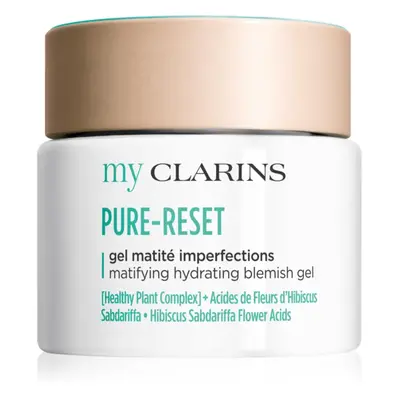 Clarins My Clarins Pure-Reset Matifying Hydrating Blemish Gel matující gel pro pleť s nedokonalo