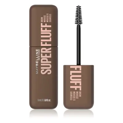 MAYBELLINE NEW YORK Super Fluff Mousse gel na obočí odstín 257 Medium Brown 5 ml