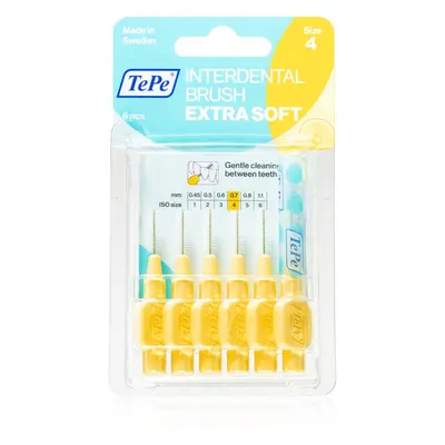 TePe Interdental Brush Extra Soft mezizubní kartáčky 0,7 mm 6 ks