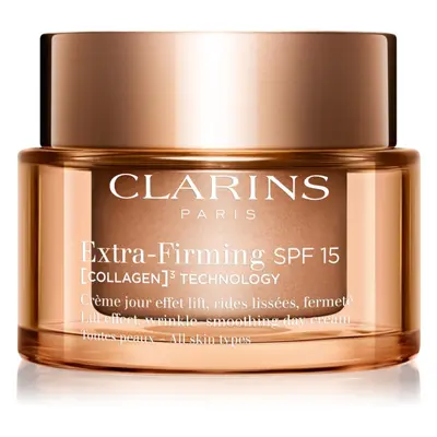 Clarins Extra-Firming Day Cream SPF15 denní liftingový krém proti vráskám SPF 15 50 ml