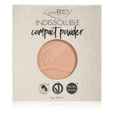 puroBIO Cosmetics Indissouble kompaktní pudr náhradní náplň odstín 04 9 g