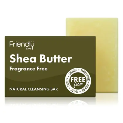 Friendly Soap Shea Butter přírodní mýdlo na obličej 95 g