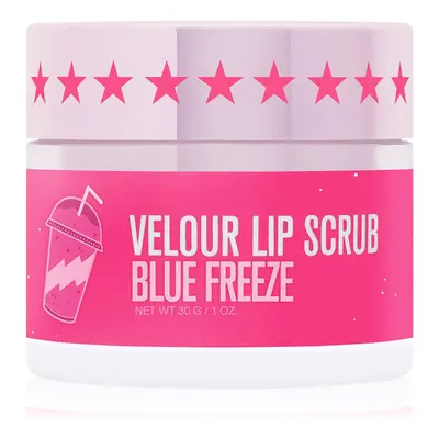 Jeffree Star Cosmetics Velour Lip Scrub cukrový peeling na rty Blue Freeze 30 g