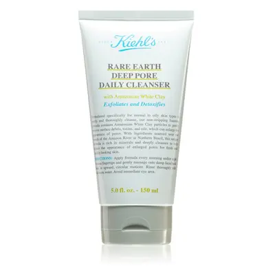 Kiehl's Rare Earth Deep Pore Daily Cleanser detoxikační čisticí krém pro stažení pórů 150 ml