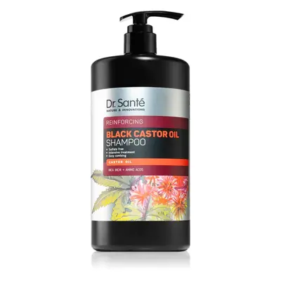 Dr. Santé Black Castor Oil posilující šampon pro šetrné mytí 1000 ml