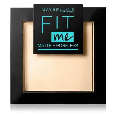 MAYBELLINE NEW YORK Fit Me! Matte+Poreless matující pudr odstín 115 Ivory 9 g