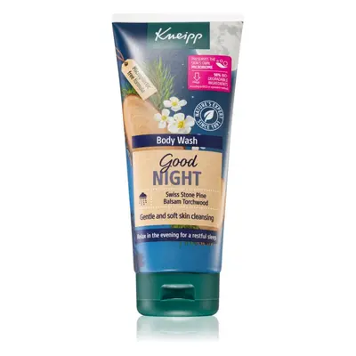 Kneipp Good Night sprchový gel Swiss Stone Pine & Balsam Torchwood 200 ml