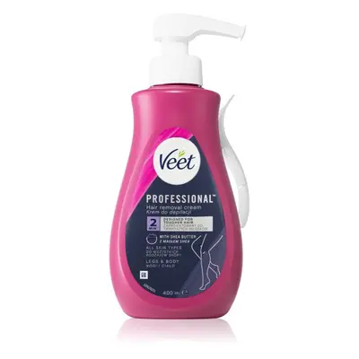 Veet Professional All Skin Types depilační krém pro všechny typy pokožky 400 ml