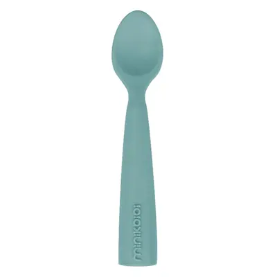 Minikoioi Silicone Spoon lžička Aqua Green 1 ks