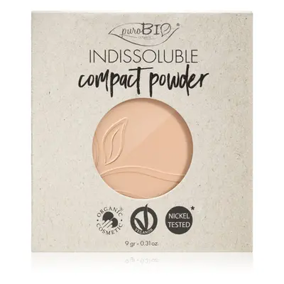 puroBIO Cosmetics Indissouble kompaktní pudr náhradní náplň odstín 02 9 g