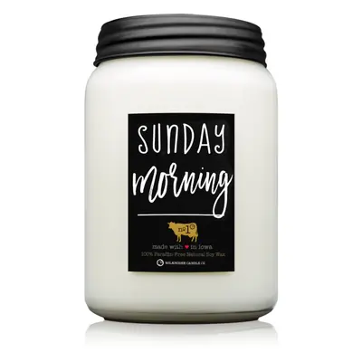 Milkhouse Candle Co. Farmhouse Sunday Morning vonná svíčka Farmhouse Jar 737 g