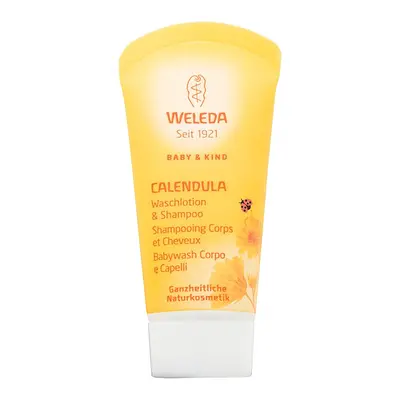 Weleda Baby and Child šampon a sprchový gel pro děti měsíček 20 ml