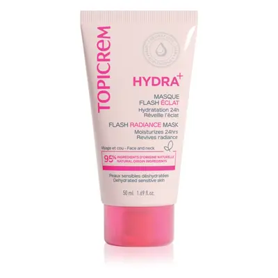 Topicrem Hydra+ Flash Radiance Mask hydratační a rozjasňující maska 50 ml