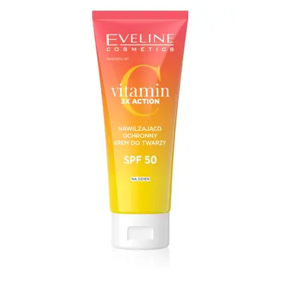 Eveline Cosmetics Vitamin C 3x Action hydratační denní krém SPF 50 30 ml