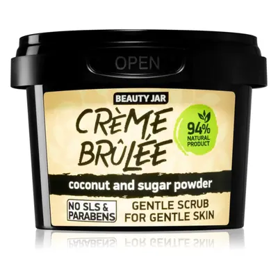 Beauty Jar Crème Brûlée jemný peeling na obličej 120 g