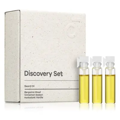 Beviro Discovery Set Beard Oils sada pro muže 3x1 ml