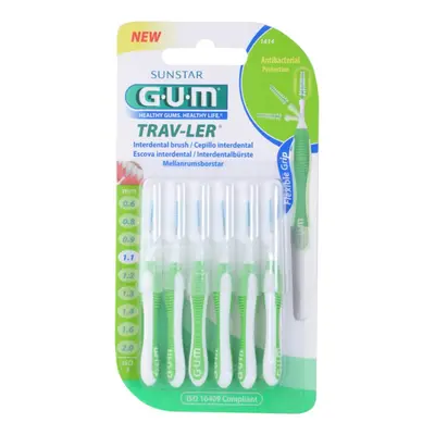 G.U.M Trav-Ler Interdental mezizubní kartáčky 1,1 mm 6 ks