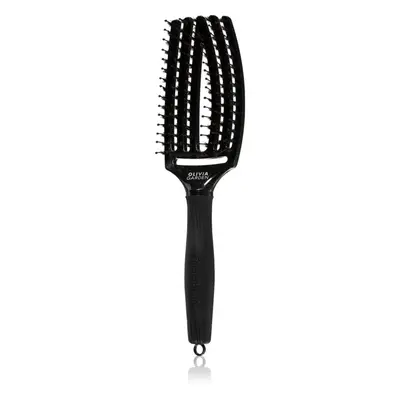 Olivia Garden Fingerbrush Midnight Desert plochý kartáč odstín Onyx 27 cm