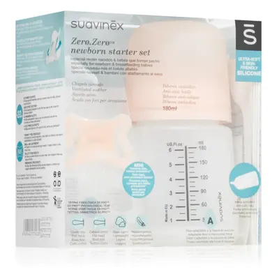 Suavinex Zero Zero Newborn Starter Set dárková sada pro děti od narození