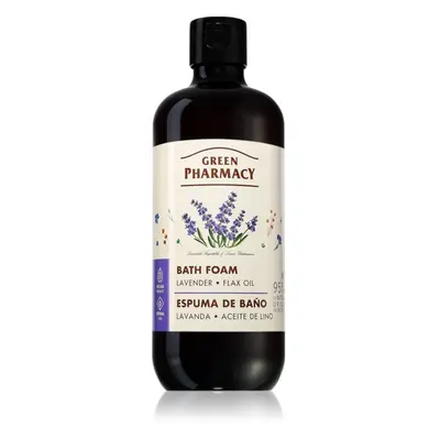 Green Pharmacy Lavender & Linseed Oil Bath Foam pěna do koupele s levandulí 500 ml