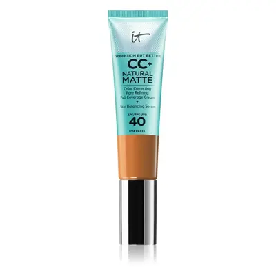 IT Cosmetics Your Skin But Better CC+ Cream Natural Matte matující make-up SPF 40 pro ženy Rich 