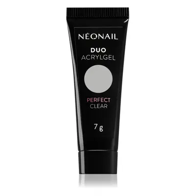 NEONAIL Duo Acrylgel Perfect Clear gel pro modeláž nehtů odstín Perfect Clear 7 g