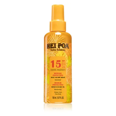 Hei Poa Monoi Suncare olej na opalování ve spreji SPF 15 150 ml