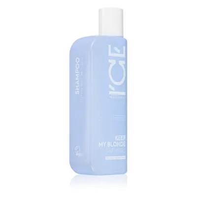 Natura Siberica ICE Professional Keep My Blonde šampon neutralizující žluté tóny pro zesvětlené,