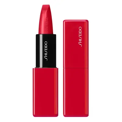 Shiseido Makeup Technosatin gel lipstick saténová rtěnka odstín 416 Red Shift 4 g