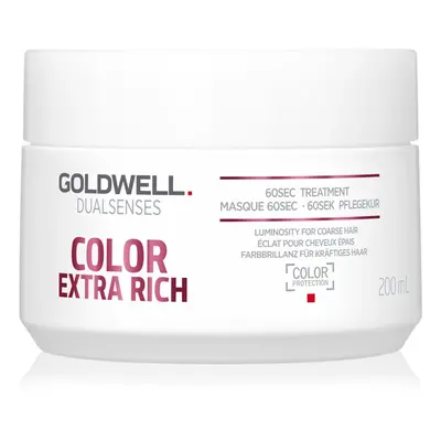 Goldwell Dualsenses Color Extra Rich regenerační maska pro hrubé, barvené vlasy 200 ml