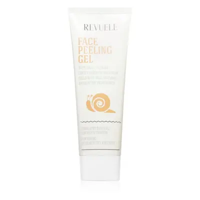 Revuele Face Peeling Gel Snail Filtrate jemný enzymatický peeling pro rozjasnění pleti 80 ml