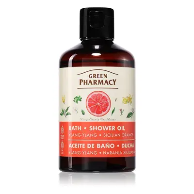 Green Pharmacy Ylang-ylang & Sicilian Orange Bath Oil osvěžující sprchový olej 250 ml